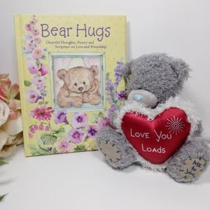 Valentine's Day Gifts. Valentine's Day Bear Hugs Book and Lovely Me to You Teddy